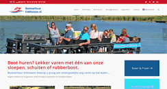 Desktop Screenshot of bootverhuurenkhuizen.nl