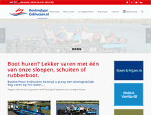 Tablet Screenshot of bootverhuurenkhuizen.nl